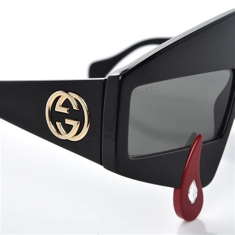 gucci sunglasses with stones|gucci acetate sunglasses.